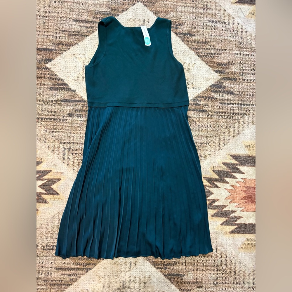Montgomery Post NWT Terra Mixed Media Dress Size 2X - Picture 8 of 8